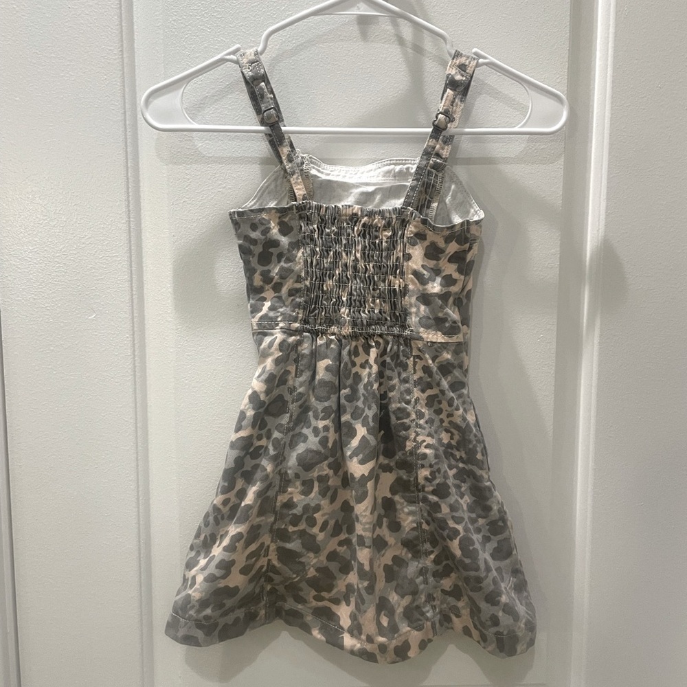 ABERCROMBIE KIDS Denim Pattern Mini Dress - Picture 4 of 5